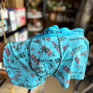 Blue boxers for boys