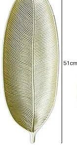 Harmony Tree Branch Plate – 16" | Gold Decorative Serving Plate