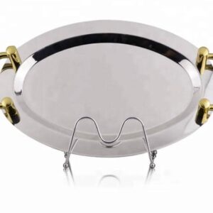 3pcs Stainless Steel Buffet Tray Set