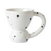 300ml/10oz Creative Hat Triangle Ceramic Mug
