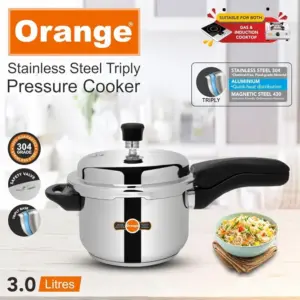 Orange Pressure Cooker