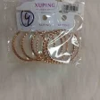 Gold plated rose gold earrings
